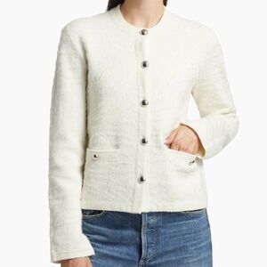 Proenza Schouler White Label Josephine Textured-Knit Jacket